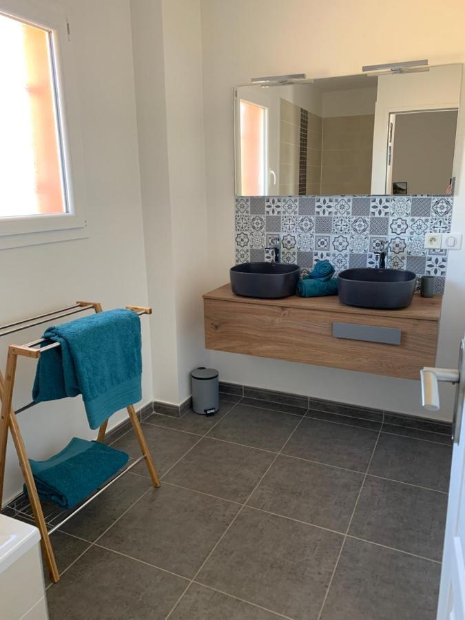 Villa Chez Géraldine Piscine chauffée, proche plage et rivière Lecci Esterno foto