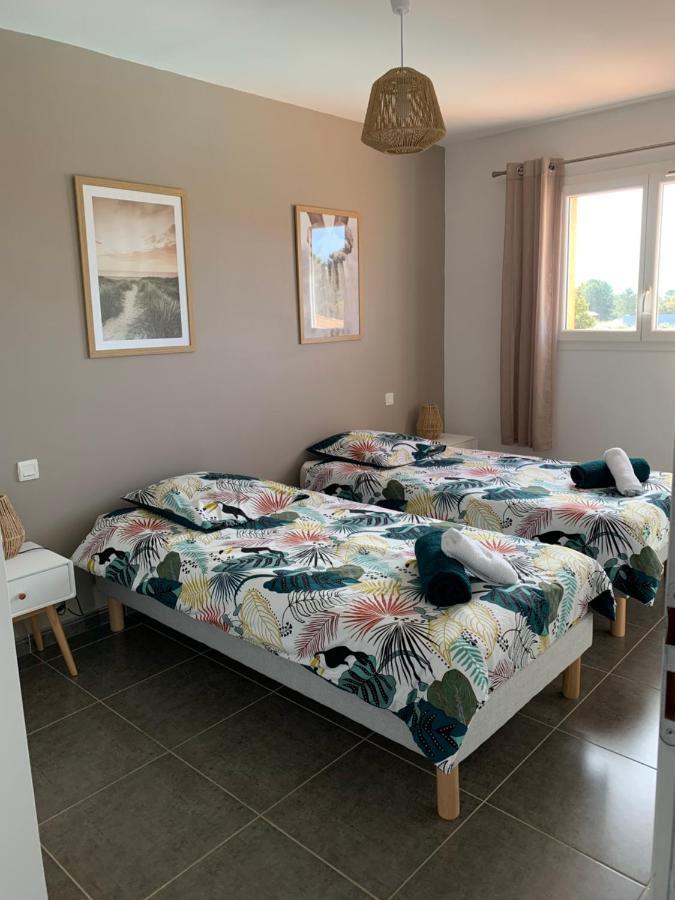 Villa Chez Géraldine Piscine chauffée, proche plage et rivière Lecci Esterno foto